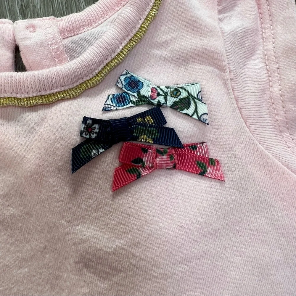 CARTERS SHORT SLEEVE T SHIRT PINK 3MO